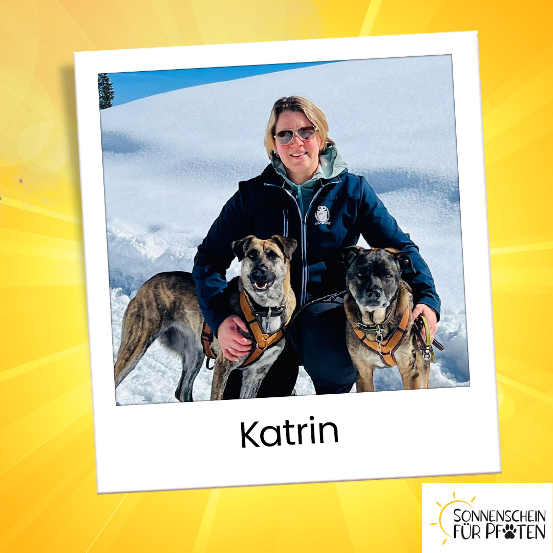 Katrin mit Olli und Cookie